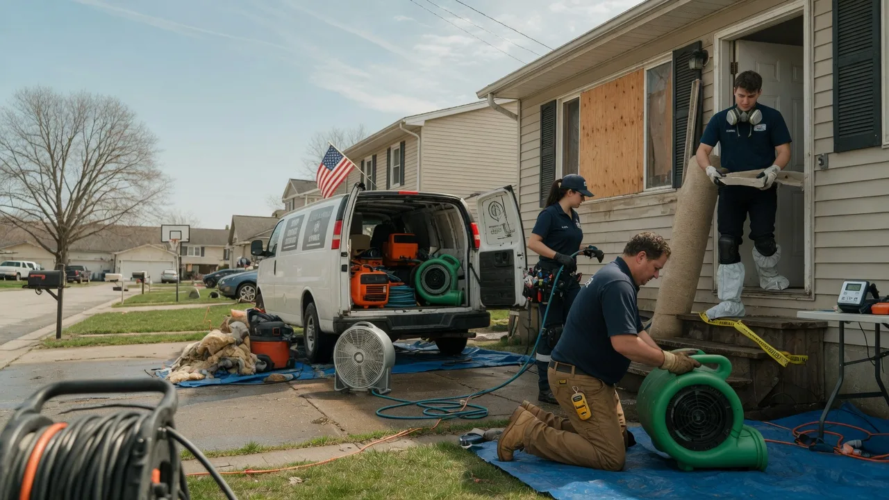 Water Damage Restoration in Camden, TN near me